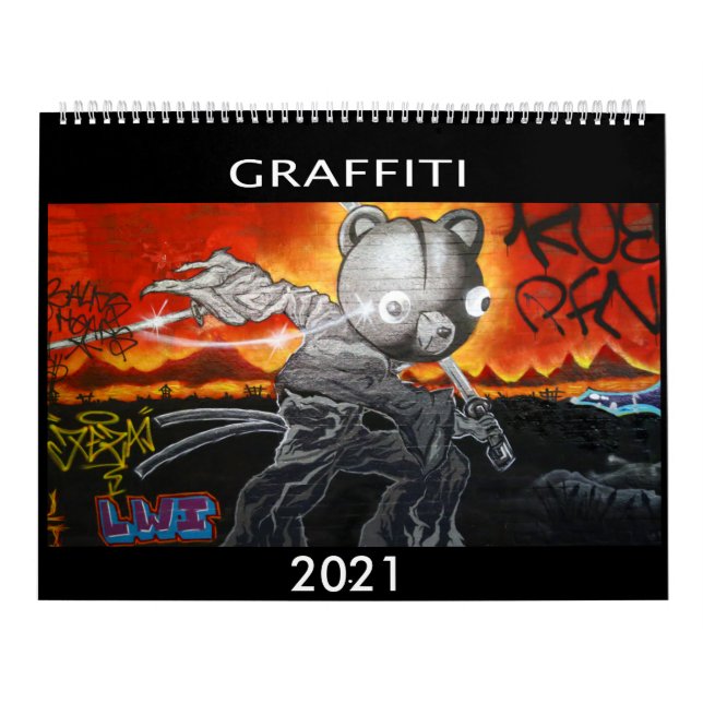 Calendario del Grafiti 2021 (Tapa)