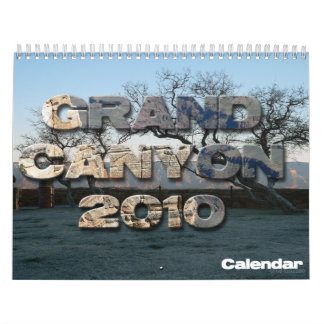 Calendario del Gran Cañón 2010