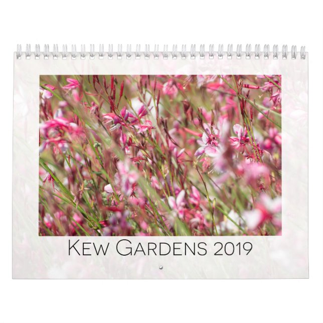 Calendario del jardín de Kew (Tapa)