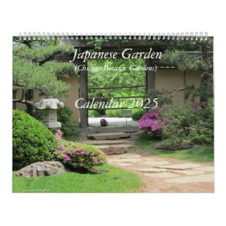 Calendario del Jardín Japonés 2025