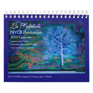 Calendario del LA SYLPHIDE 2016