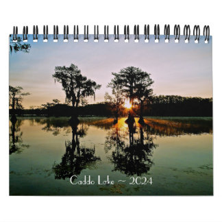 Calendario del lago Caddo - 2024