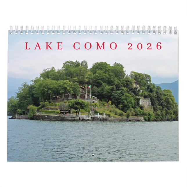 Calendario del Lago Como 2026 (Tapa)
