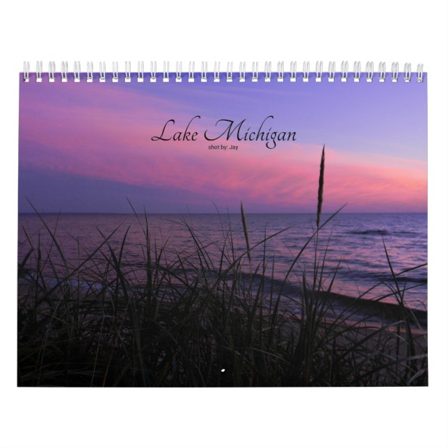 Calendario del lago Michigan (Tapa)