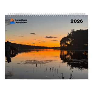 Calendario del lago Sunset 2026