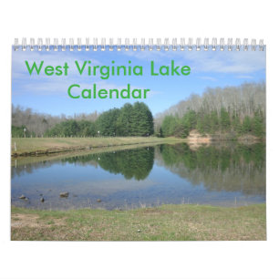 Calendario del lago west Virginia