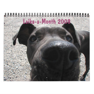 Calendario del Laika-uno-Mes 2008