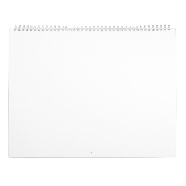 Calendario del mapache de doce meses (Reverso)