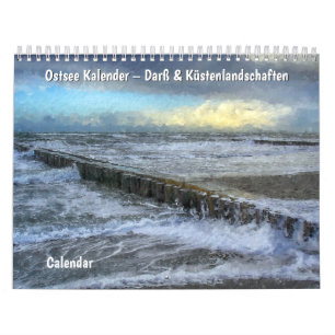 Calendario del Mar Báltico – Darß y paisajes coste