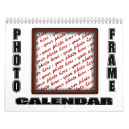 Calendario del marco fotográfico