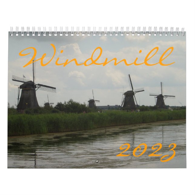 Calendario del molino de viento 2023 : Maritha-Mal (Tapa)