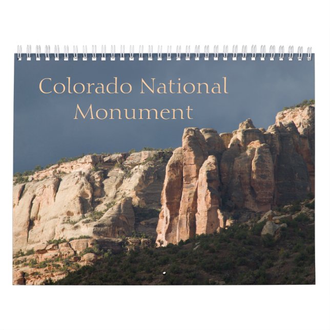 Calendario del monumento nacional de Colorado (Tapa)