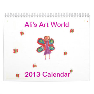 Calendario del mundo 2013 del arte de Ali