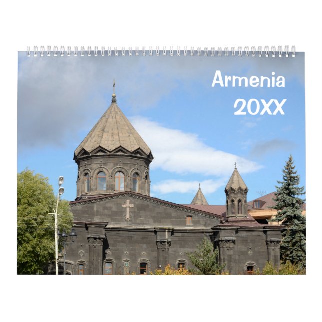 Calendario del muro de Armenia de 12 meses de 2021 (Tapa)