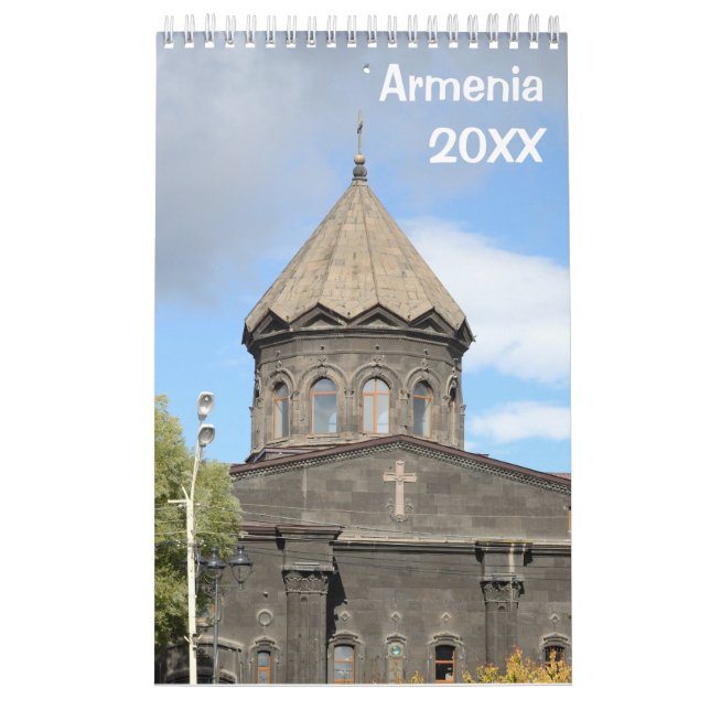 Calendario del muro de Armenia de 12 meses de 2021 (Tapa)