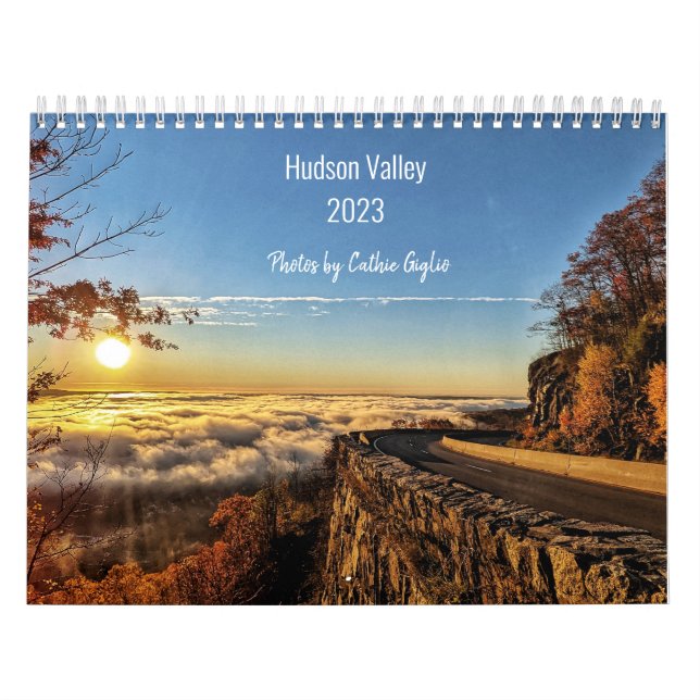 Calendario del Muro del Valle de Hudson (Tapa)