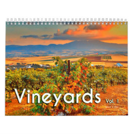 Calendario del muro del vino - Vinyards, Vol.1