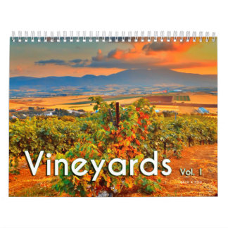 Calendario del muro del vino - Vinyards, Vol.1