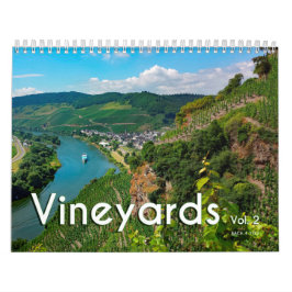 Calendario del muro del vino - Vinyards, vol. 2