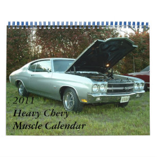 Calendario del músculo pesado del Chevy de 2011