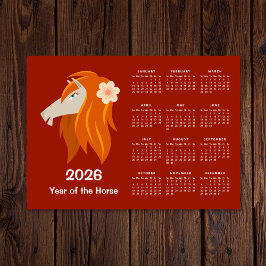 Calendario del Nuevo Año Lunar del Año Zodiaco Chi