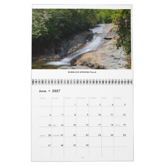 Calendario del Oeste de Carolina del Norte 2027