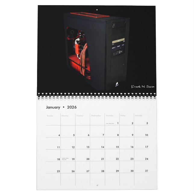 Calendario del ordenador - PC de Frank N Stein (Jan 2026)