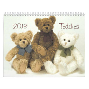 Calendario del oso de peluche 2013