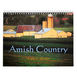 Calendario del país 2011 de Amish
