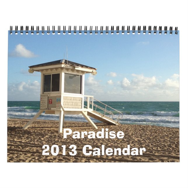 Calendario del paraíso 2016 (Tapa)