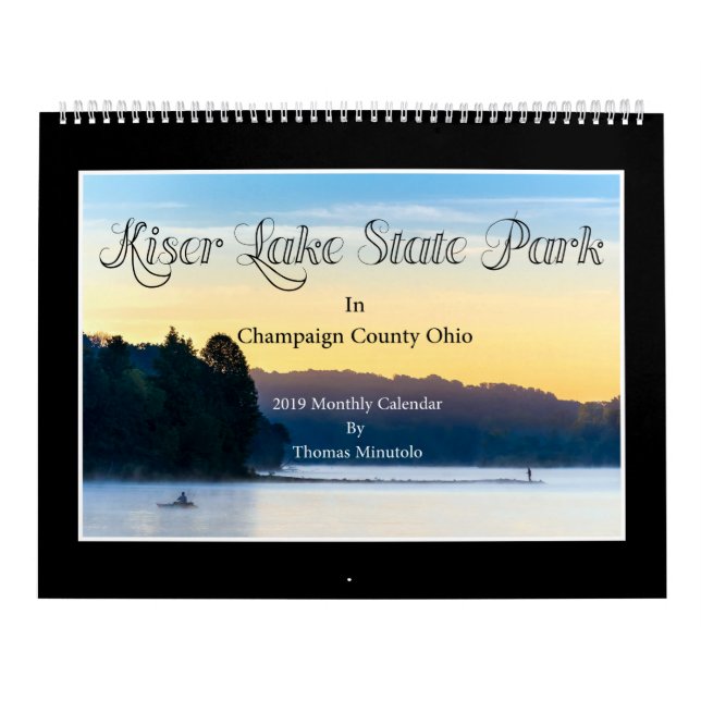 Calendario del parque 2019 del St del lago Kiser (Tapa)