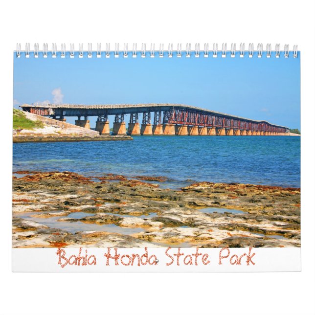 Calendario del Parque Estatal Bahia Honda (Tapa)