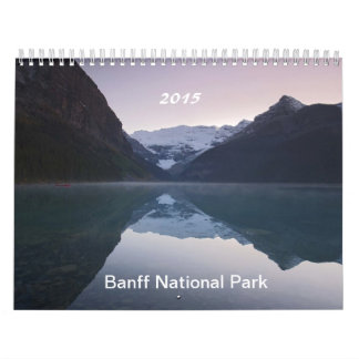 Calendario del parque nacional de Banff