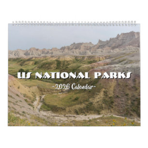 Calendario del Parque Nacional de los Estados Unid