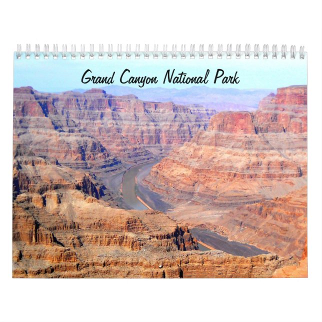 Calendario del Parque Nacional del Gran Cañón (Tapa)