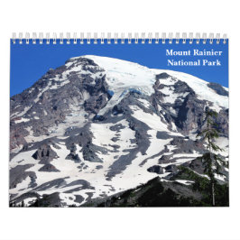 Calendario del parque nacional del Monte Rainier
