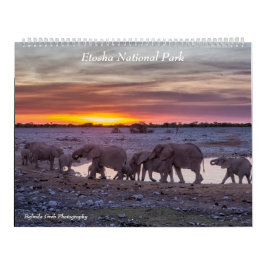 Calendario del Parque Nacional Etosha 2020