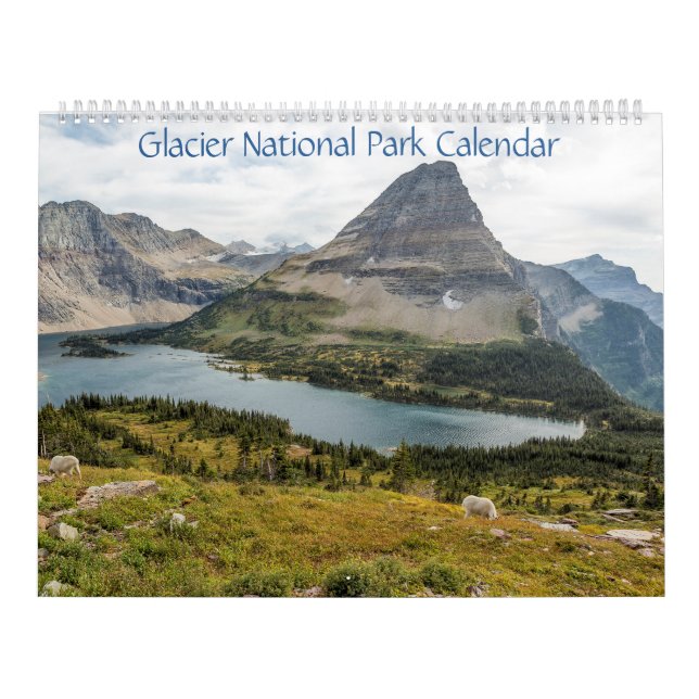 Calendario del Parque Nacional Glaciar (Tapa)
