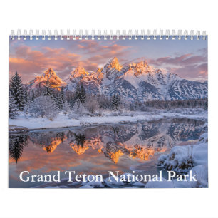 Calendario del Parque Nacional Grand Teton