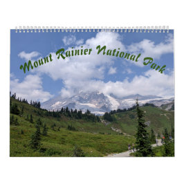 Calendario del Parque Nacional Mount Rainier