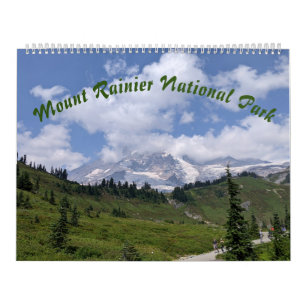 Calendario del Parque Nacional Mount Rainier