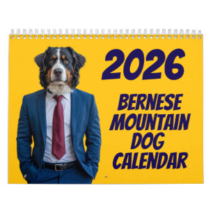 Calendario del Perro de la Montaña de Berna