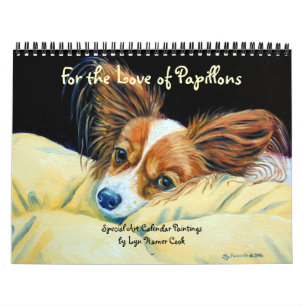 Calendario del perro papilón