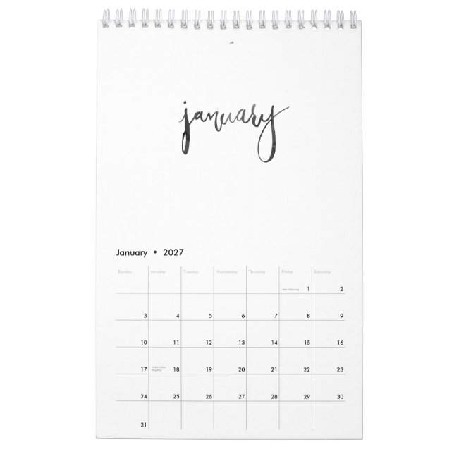 Calendario del personalizado 2015 (Jan 2027)