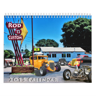 Calendario del personalizado 2015 de Rod&