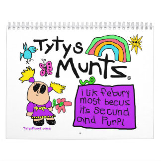 Calendario del planeta 2014 de Tyty