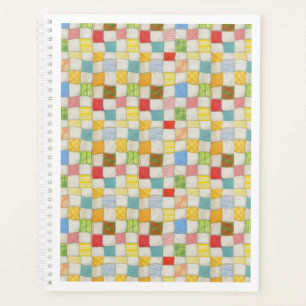Calendario del planificador CRAZY QUILT 8.5x11