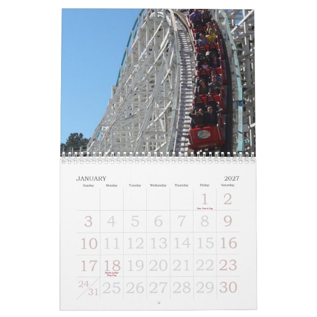 Calendario del práctico de costa (Jan 2027)