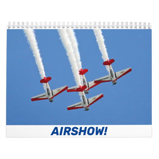 Calendario del programa aéreo (Tapa)