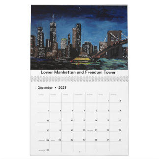 Calendario del puente de Brooklyn 2023